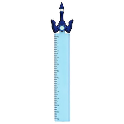 MESHU Линейка Blue sword MS_36854, голубой/синий