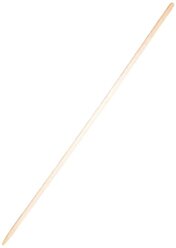 Деревянный черенок для лопаты, граблей, мотыги или швабры, высший сорт, 2,5х120 см
