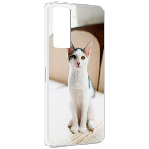Чехол MyPads порода кошка эгейская для Infinix Note 11 задняя-панель-накладка-бампер чехол mypads порода кошка эгейская для meizu m3 note задняя панель накладка бампер