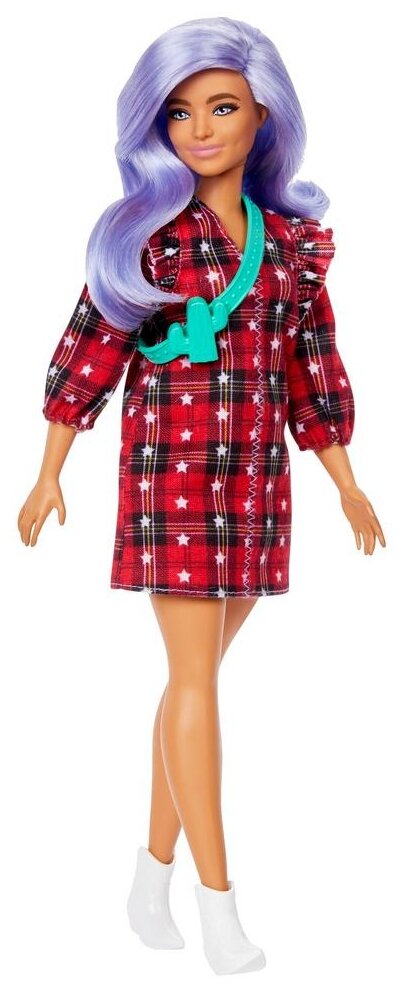 Кукла Barbie Игра с модой Fashionistas 157 Лавандовые волосы GRB49