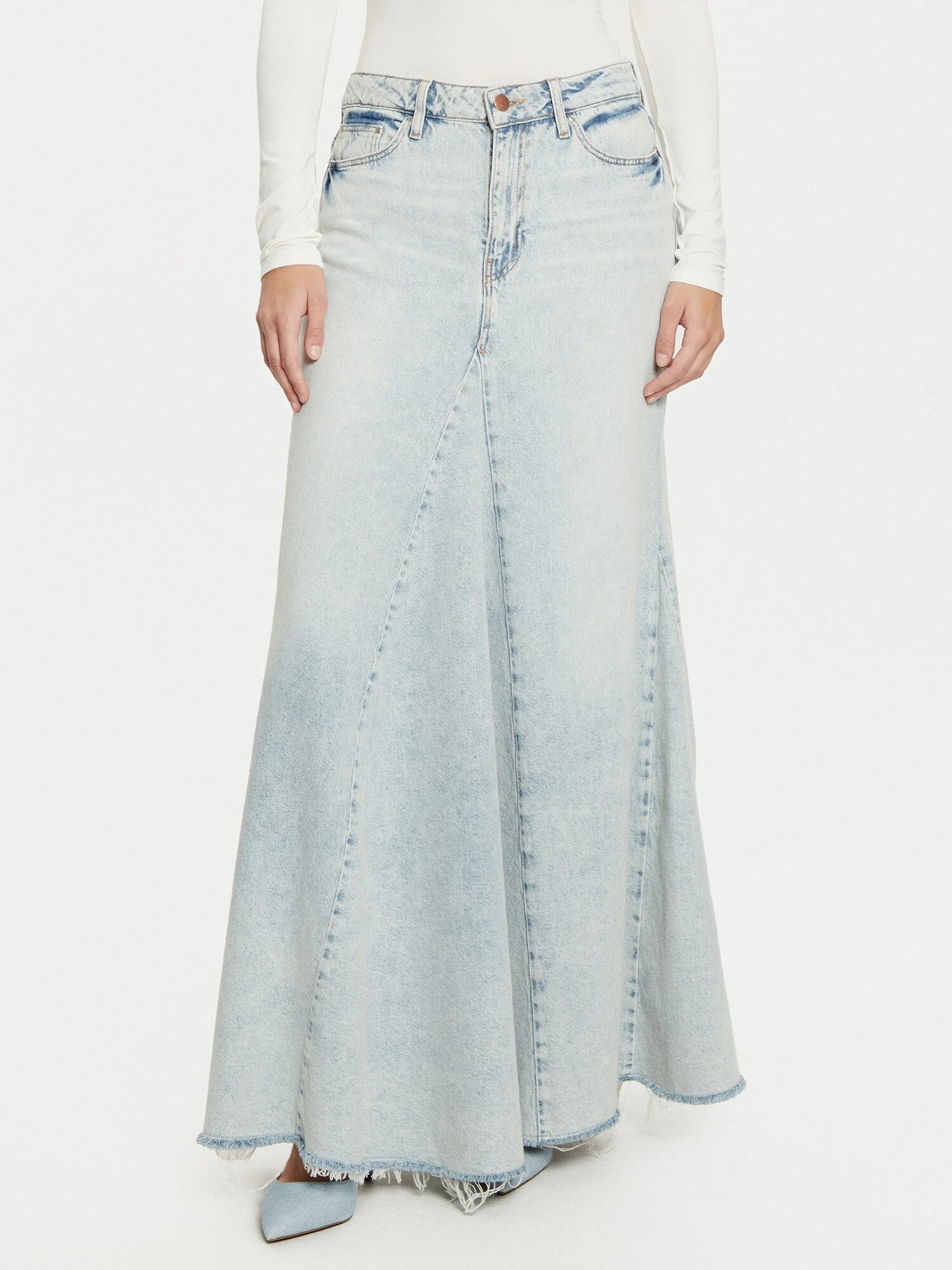 Юбка PANELED MAXI SKIRT
