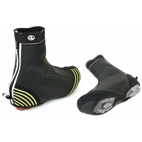 фото Защита обуви 8-7202071 h2o-proof размер l размер 43-44 черная с неоновыми светоотражающими вставками author