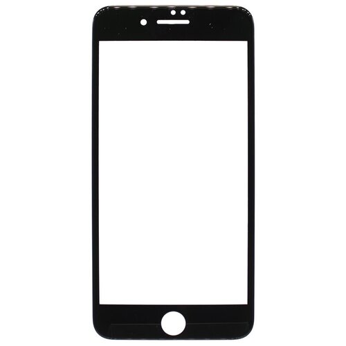 Защитное стекло для Apple iPhone 7 Plus (закалённое) (полное покрытие) (черное) защитное стекло оптима для iphone 6 plus 6s plus черное закалённое полное покрытие
