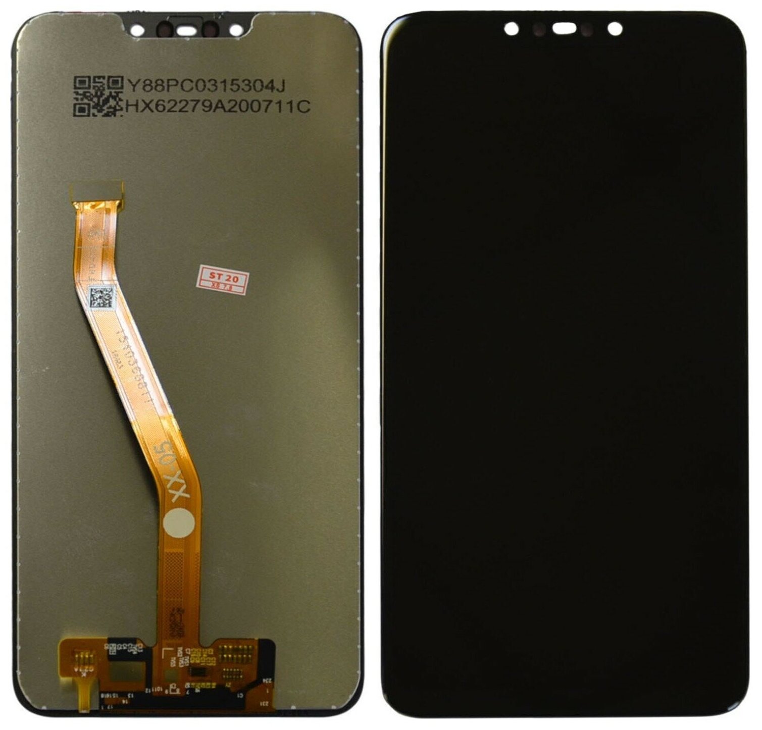 Дисплей для Huawei Nova 3 в сборе с тачскрином Черный