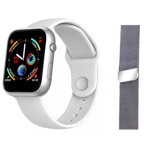 Умный фитнес браслет с измерением давления SX16 белый серебристый 265000₽