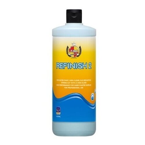 TAC System Безсиликоновая полировальная паста REFINISH 2, 1000 мл