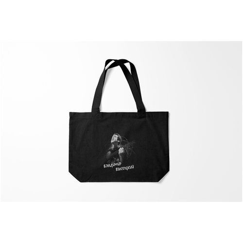 фото Сумка-шоппер / 46х35 см / разная музыка / шансон владимир высоцкий burnettie