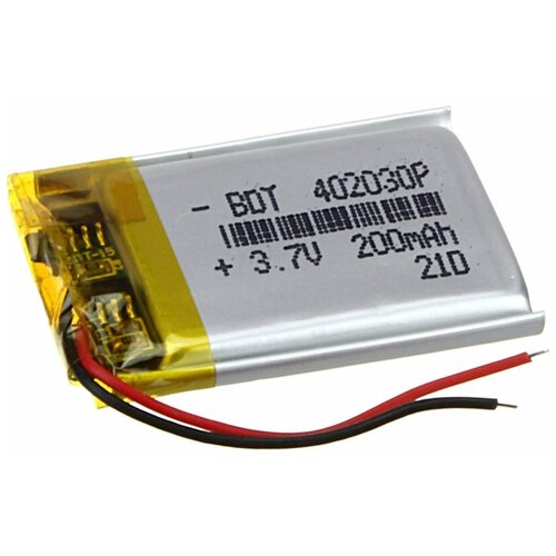 Аккумулятор 3.7V 0.2Ah Li-Po 402030