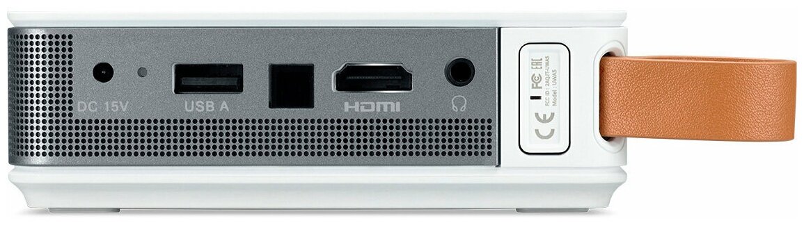 Проектор Aopen PV12 DLP 700Lm 854x480 50001 ресурс лампы20000часов 1xUSB typeA 1xHDMI 044кг