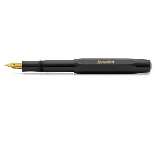 kaweco перьевая ручка ac sport черная m 0 9 мм Kaweco Перьевая ручка Classic Sport, черная, M 0,9 мм