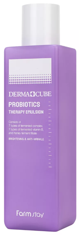 Farmstay Derma Cube Probiotics Therapy Emulsion, 200 мл