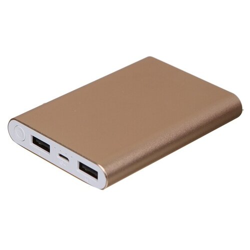 Внешние аккумуляторы GOLF Внешний аккумулятор GOLF G64 5000 mah Кабель Micro usb In Micro usbOut USB 1 А 21A AlGold 45000₽