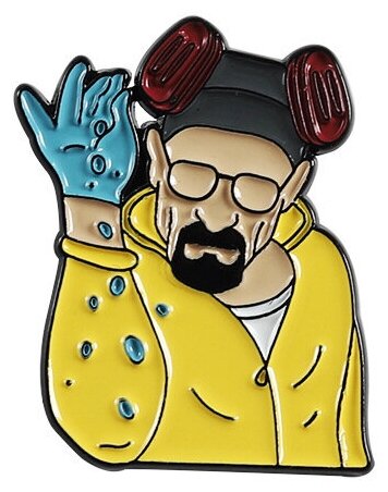 фото Значок Bag&You металлический "Breaking Bad"