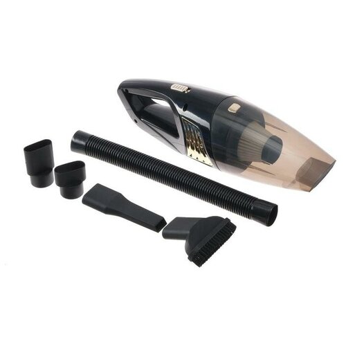 Пылесос автомобильный CARTAGE TURBO беспроводной 5 насадок 100 Вт 12 В черный 467700₽