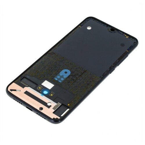 Рамка дисплея для Xiaomi Mi 9 Lite (в сборе) черный