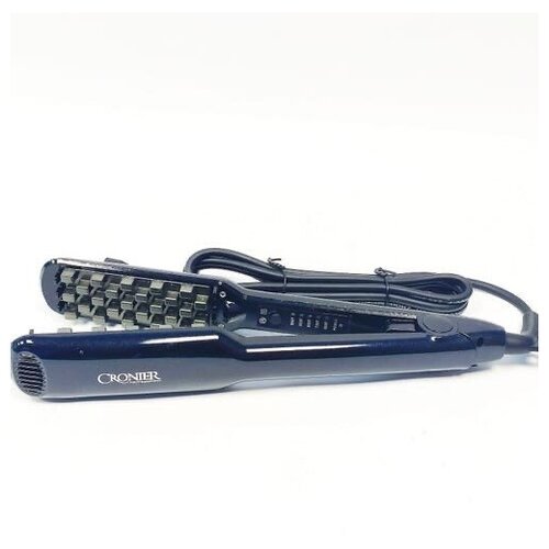 Щипцы-гафре для создания прикорневого объема CronierПрофессиональный гофрированный утюжок для волос Cronier темно-синие 321100₽
