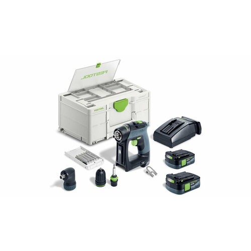 Аккумуляторная дрель-шуруповёрт Festool CXS 12 25-Set 76410₽