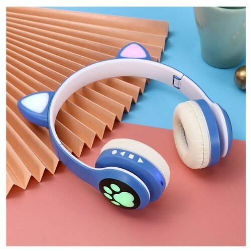 Беспроводные наушники CAT ear Кошачьи ушки VZV-23M синий 79900₽