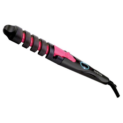 Щипцы для завивки волос Centek CT-2076 чёрный с розовым 35 Вт 83500₽