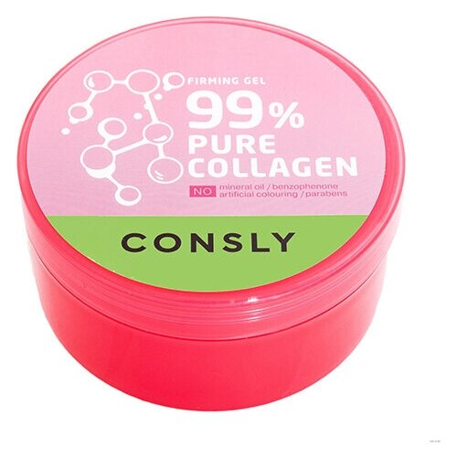 Укрепляющий гель с коллагеном, 300 мл/ Firming Gel 99% Pure Collagen, Consly (Консли)