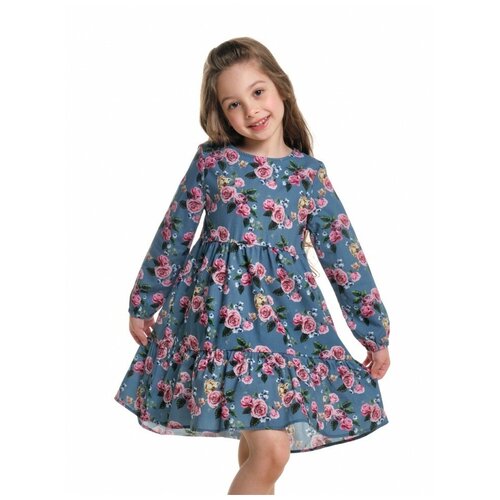 фото Платье mini maxi, модель 7532, цвет синий, размер 98