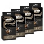 Кофе молотый Lavazza Caffe Espresso Italiano, 4 шт по 250 г - изображение