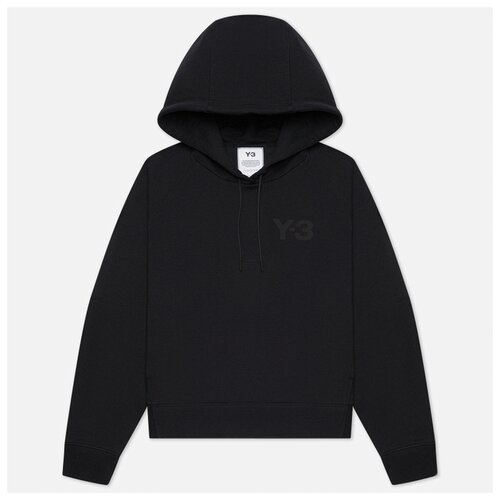 фото Женская толстовка y-3 classic chest logo hoodie чёрный , размер xs