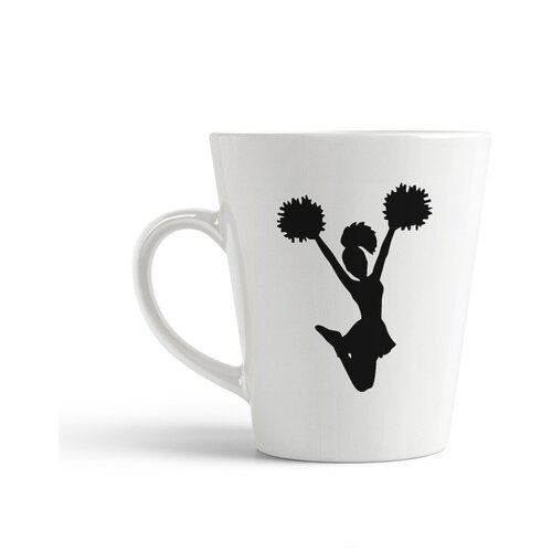 фото Кружка-латте coolpodarok "черлидинг"