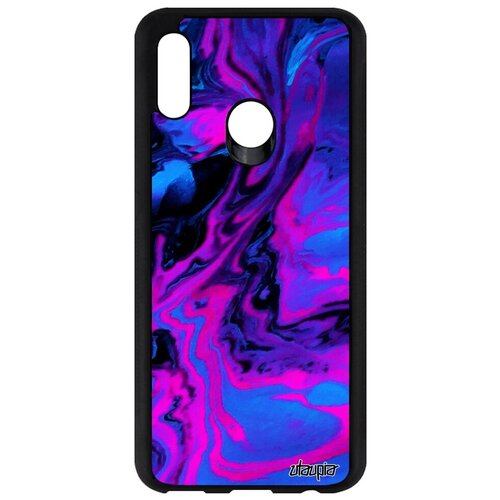 фото Модный чехол на смартфон // honor 10 lite // "волны" стиль фон, utaupia, фиолетовый