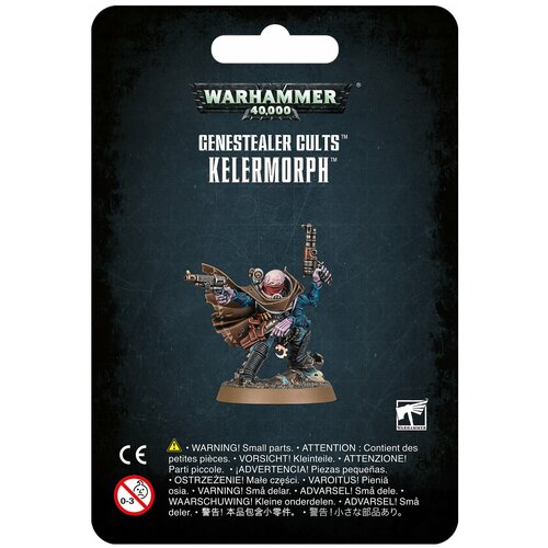 Набор миниатюр для настольной игры Warhammer 40000 - Genestealer Cults Kelermorph набор миниатюр warhammer 40000 genestealer cults reductus saboteur