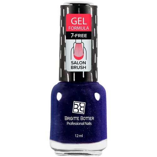 Brigitte Bottier Лак для ногтей Gel Formula, 12 мл, 89 сапфир