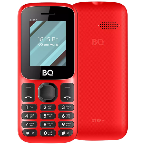 Телефон BQ 1848 Step+, 2 SIM, красно-черный