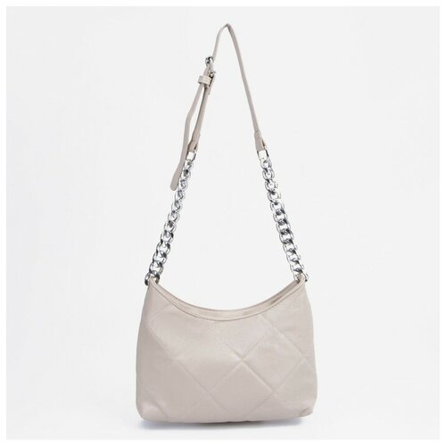 фото Сумка жен лора, 25*7*16, отд на молнии, стежка, бежевый