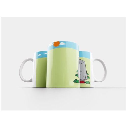 фото Кружка "статуя, мемориал, покрытый" 320 мл lotsprints