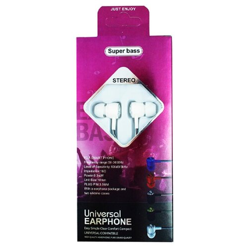Наушники Phone Accessories Stereo С Микрофоном 1 пара 27500₽