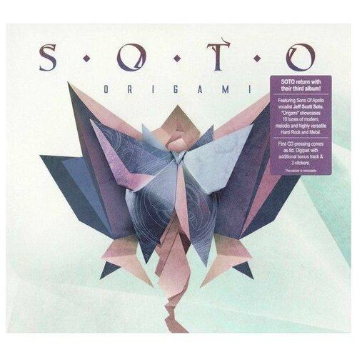 Компакт-Диски, Inside Out Music, SOTO - Origami (CD)