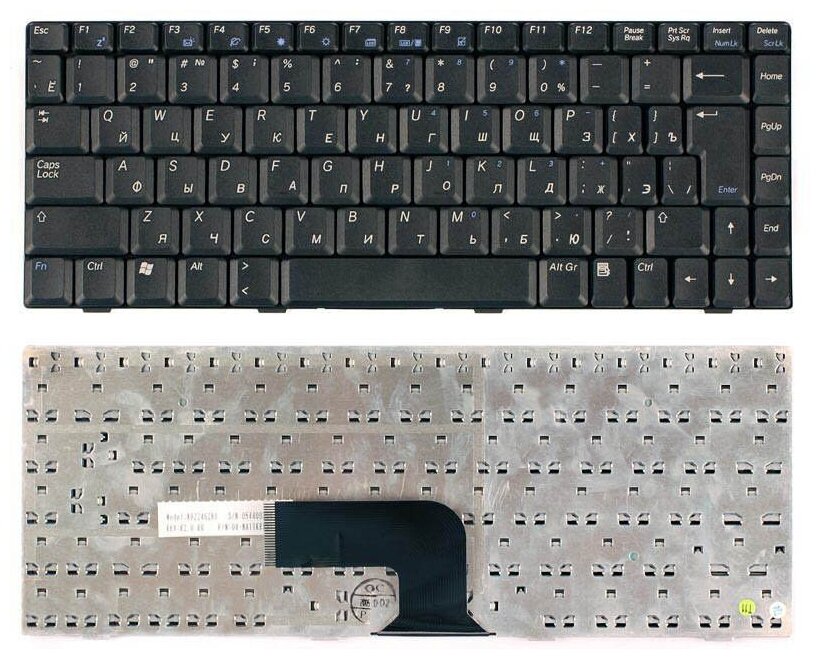 Клавиатура для ноутбука Asus W5A русская черная версия 2 1190₽