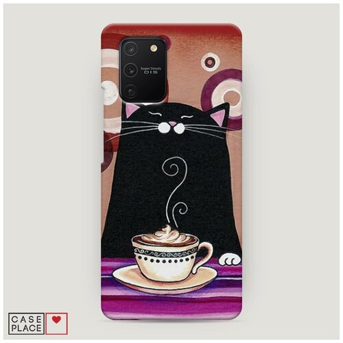 фото Чехол пластиковый samsung galaxy s10 lite ароматный кофе case place