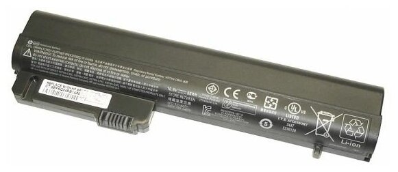 Аккумулятор OEM (совместимый с HSTNN-Q30C, HSTNN-XB21) для ноутбука HP Compaq 2510p 10.8V 55Wh (5000mAh) черный