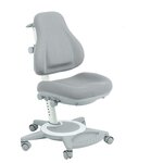 Ортопедическое кресло FunDesk Bravo Grey с чехлом - изображение