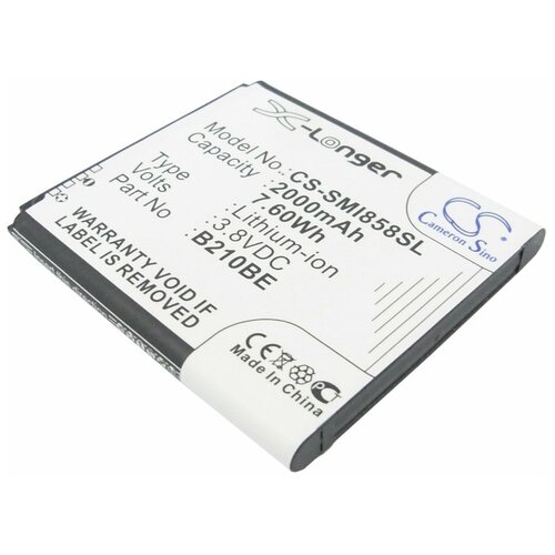 Аккумулятор для Samsung GT-i8580 Galaxy Core Advance (B210BE) аккумуляторная батарея для сотового телефона samsung eb494358vu