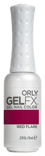 - RED FLARE Nail Color GEL FX ORLY 9