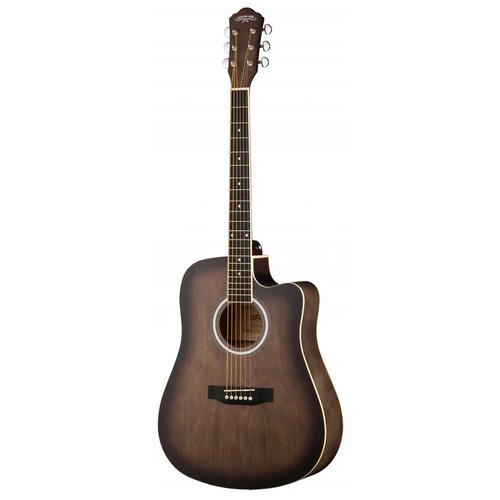 Акустическая гитара дредноут с вырезом, Caravan Music hs 4040 n акустическая гитара с вырезом цвет натуральный naranda