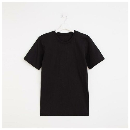 Футболка Сима-ленд, размер 52, черный футболка сима ленд хлопок размер 52 серый