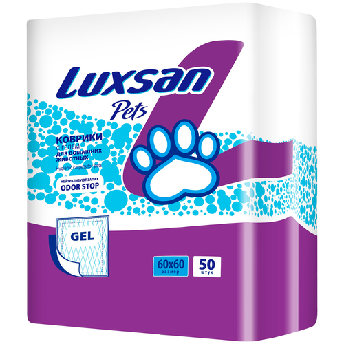 фото Luxsan pets коврики luxsan gel д/ж 60х60 №50