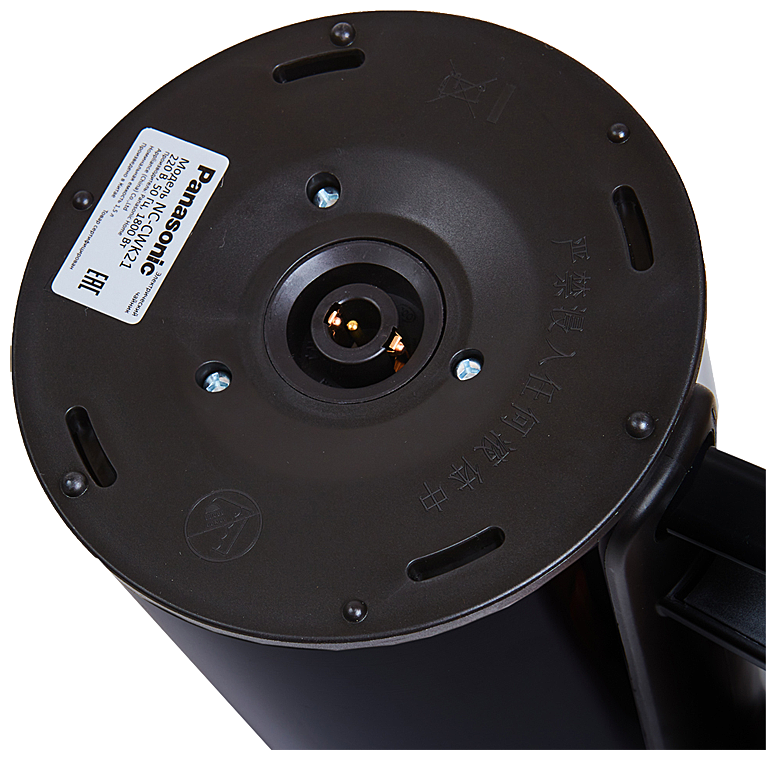 Чайник электрический Panasonic NC-CWK21 черный, нержавеющая сталь - фото №5