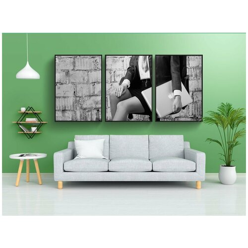 фото Набор модулных постеров для интерьера "офис, dress code, менеджер" 60x90 см. в тубусе, без рамки lotsprints