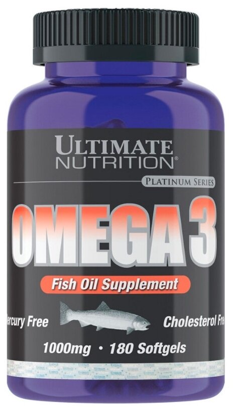   Ultimate Nutrition Omega 3 180 .