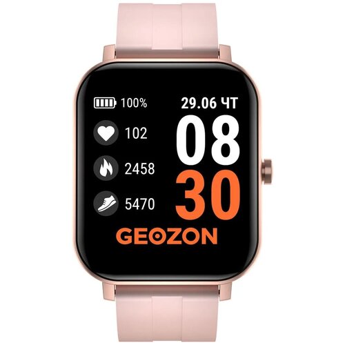 фото Умные часы geozon runner, розовый