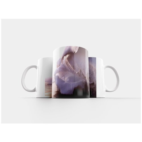 фото Кружка "река, берег, зима" 320 мл lotsprints